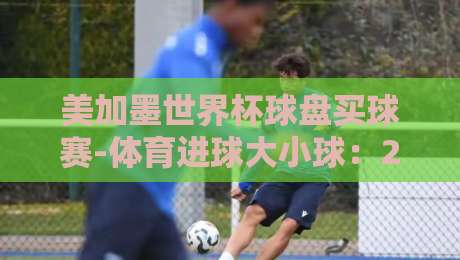 美加墨世界杯球盘买球赛-体育进球大小球：2026年盘口玩法全解析与投注策略【美加墨世界杯球盘买球赛】
