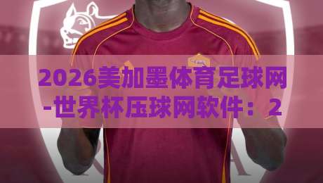 2026美加墨体育足球网-世界杯压球网软件：2026球迷押注指南，选它就对了
