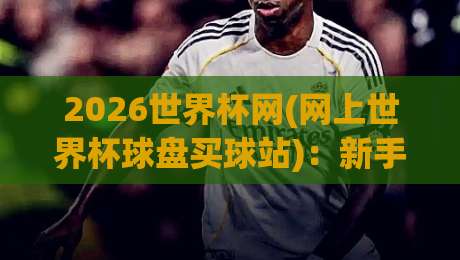 2026世界杯网(网上世界杯球盘买球站)：新手必看的三大实用指南