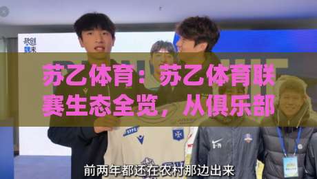 苏乙体育：苏乙体育联赛生态全览，从俱乐部运营到球迷文化的2026新看点_凌晨信誉电脑最新足球体育比球球盘网压球站投注上盘下盘受让走盘升盘降盘大球
