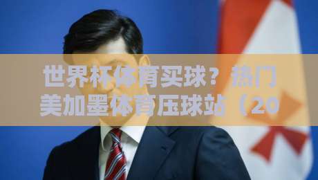 世界杯体育买球？热门美加墨体育压球站（2026世界杯指南）新手必看！
