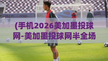 (手机2026美加墨投球网-美加墨投球网半全场)？2026美加墨世界杯投注新玩法解析