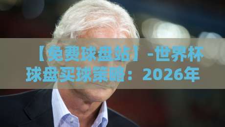 【免费球盘站】-世界杯球盘买球策略：2026年最新实战指南