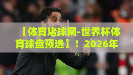 【体育堵球网-世界杯体育球盘预选】！2026年世界杯预选赛球盘玩法全解析