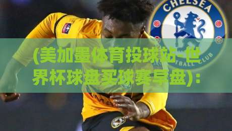 (美加墨体育投球站-世界杯球盘买球赛早盘)：2026世界杯投注新趋势与早盘策略解析